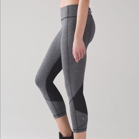 Lululemon Pace Rival 22" Heathered Black - Picture 1 of 10